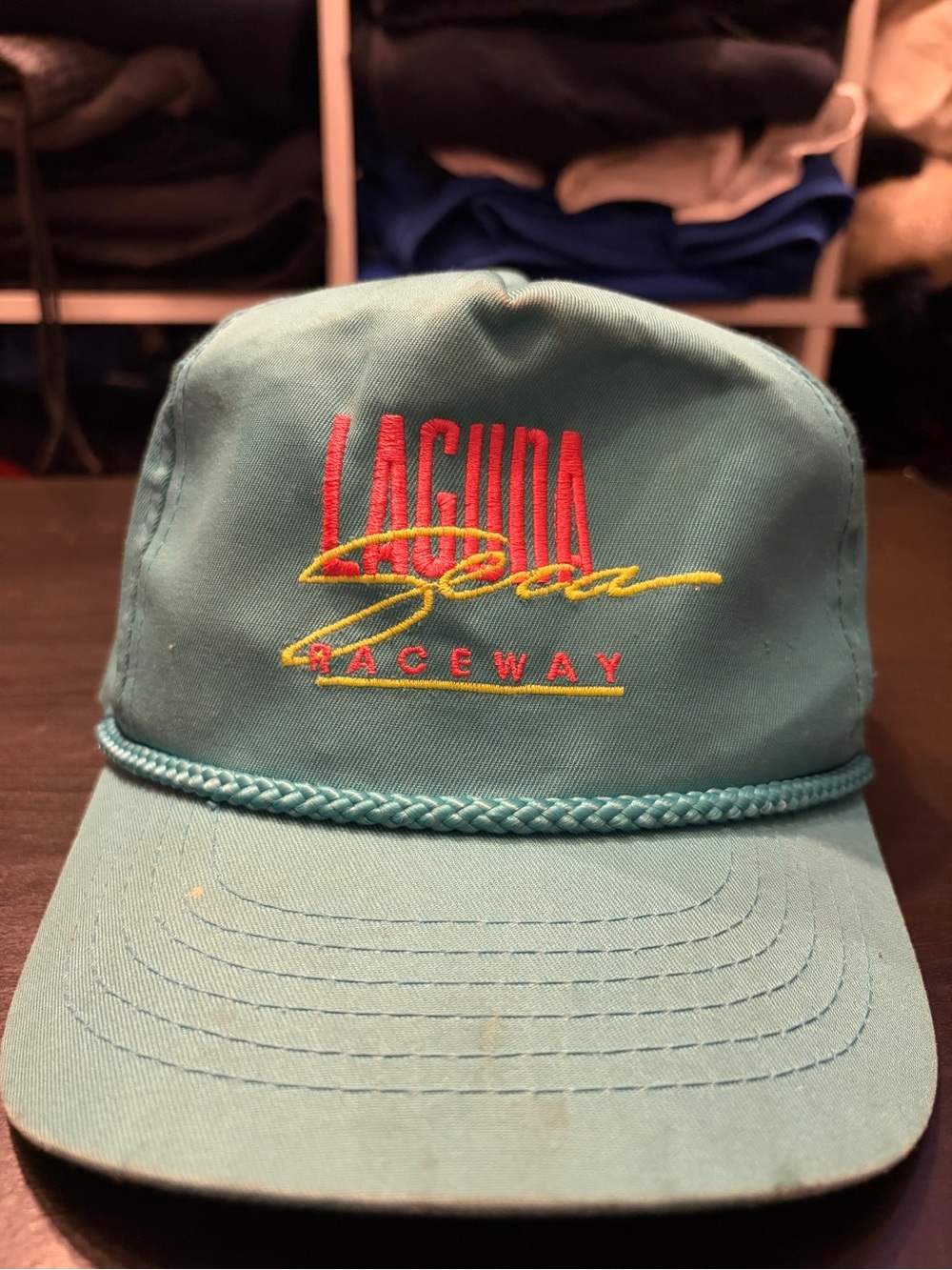 Vintage Laguna Seca raceway hat